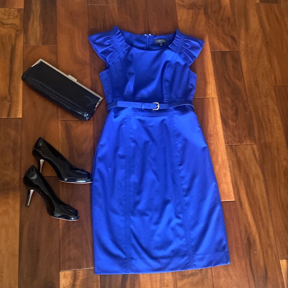 Gorgeous Tahari 2P Dress -Royal Blue